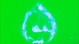 Super Saiyan Green Screen Blue Aura Effect  Power Up Effect requested by LTS [upl. by Ahtnams153]