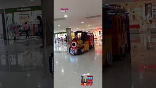 NAIK KERETA API TUT TUT TUT di MALL  ODONGODONG KERETA API  derasfhi family shorts [upl. by Hernandez]