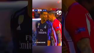 Sergio Ramos y su gesto a Cristiano Ronaldo futbol cristianoronaldo cr7 shorts [upl. by Gotthelf]