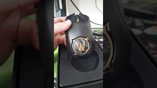 STEELSERIES AEROX 9 WIRELESS temático de WOW unboxing do mouse sem fio  Aquele Cara [upl. by Eimorej]