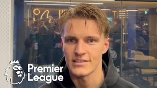 Martin Odegaard excited for Champions League showdown v Bayern Munich  Premier League  NBC Sports [upl. by Hsepid]