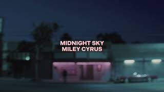 midnight sky miley cyrus — edit audio [upl. by Pam232]