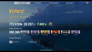 World of Warships 2024 10 06 Kremlin 390k 19 Citadels [upl. by Swayne275]