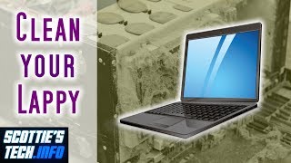 How to clean out dust inside your laptop [upl. by Nivled]