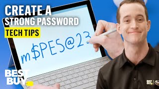 How To Create Strong and Memorable Passwords  Tech Tips from Best Buy [upl. by Franzoni292]