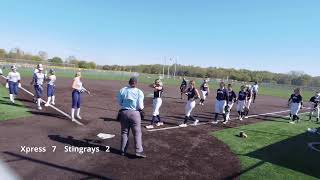 Miami Valley Xpress National 14U vs Ohio Stingrays 14U [upl. by Almond]