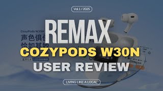 Remax CozyPods W30N ANC Earbuds Review remax earbuds W30n [upl. by Enialem]