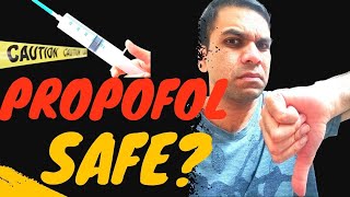 Consultant Anesthesiologist explains the safety of using Propofol [upl. by Trevor196]