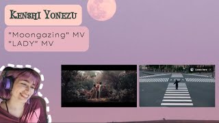 Reacting to Kenshi Yonezu quotMoongazingquot MV quotLADYquot MV [upl. by Rains271]