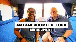 Amtrak Superliner Roomette Tour [upl. by Prosperus]