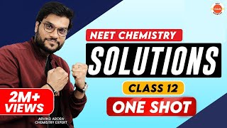 Solutions Chemistry Class 12 One Shot  Class 12 Board Exam Preparation  Arvind Arora [upl. by Metabel]