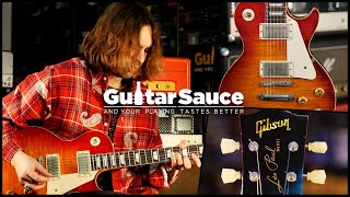 Gibson Collectors Choice CC30 1959 Les Paul Gabby Appraisal Burst Heritage  Demo by Paul Audia [upl. by Althee530]