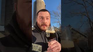 Fox Farm Brewery Echos Baltic Porter Aged In Bourbon Barrels and Stainless Steel with Honey Review [upl. by Alekram798]