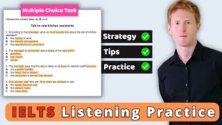 IELTS Listening  Best Strategy for Multiple Choice Questions [upl. by Holmann358]