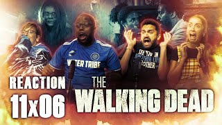 Scariest The Walking Dead has ever been  11x6 On The Inside  Group Reaction [upl. by Laundes]