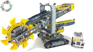 Lego® Technic 42055 Bucket Wheel Excavator Speed Build [upl. by Ader]