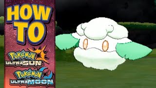 HOW TO GET Cottonee in Pokemon Ultra Sun and Moon [upl. by Tarton796]