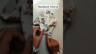 How to make a headband [upl. by Weibel]