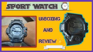 Best Sport watch ⌚ only 120  सबसे अच्छा और सस्ता घड़ी 🤯  unboxing and rewivew sport watch [upl. by Jarrad]