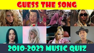 Guess the Song Music Quiz  20102023 Songs [upl. by Senaj]