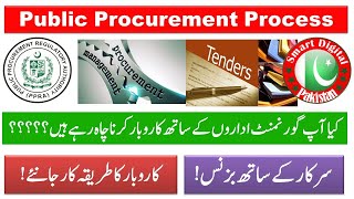 Procurement in Urdu  Public Procurement Process Smart Digital Pakistan  eProcurement in Pakistan [upl. by Darya]