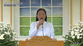 Watch JMCIM Central Live Streaming of SUNDAY GENERAL WORSHIP  NOVEMBER 17 2024 [upl. by Ynnaffit]