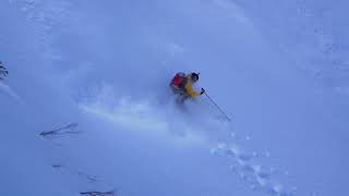 Wasatch Classics Skiing the Y Couloir with Noah Howell [upl. by Yorle629]