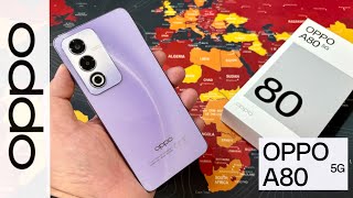 OPPO A80 5G  Unboxing and HandsOn [upl. by Ahseer]