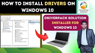 how to install drivers on windows 10  driver pack installer for windows 10  Imran Arif Tech [upl. by Slrahc]