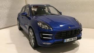 118 Minichamps Porsche Macan Turbo [upl. by Darius940]