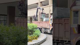 Paver block Unloading in India [upl. by Pihc823]