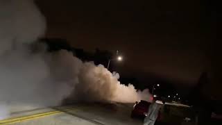 900hp hellcat burnout [upl. by Cadmarr784]