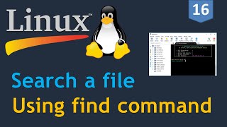 16  Linux for DevOps  How to search a file on Linux  find diff and file commands [upl. by Ahter837]