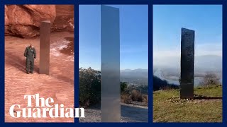 Another monolith appears on California mountain I guess this is a thing now right [upl. by Theurich]