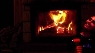 Hair Dryer Sound  Fireplace Ambience  3 Hours [upl. by Anomor]