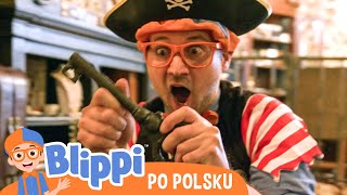 Poszukiwanie skarbów  Blippi po polsku  Nauka i zabawa dla dzieci [upl. by Burck]