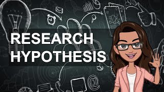 PRACTICAL RESEARCH 2  Research Hypothesis [upl. by Ortensia]