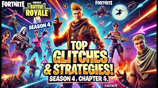 🔥 Top Working Glitches amp Pro Strategies in Fortnite Chapter 5 Season 4 😳  Tips to Dominate [upl. by Edie]