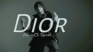 Dior Slowed X Reverb Singer Shubh  Systum Edits777 [upl. by Ived425]