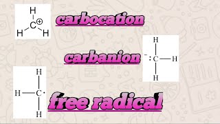 carbocation carbanion and free radical carbon jeemainsneet [upl. by Bee489]