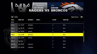 RML QB Lg Menace Milly Bears Franchise vs JJettas Vikings wk 3 [upl. by Eisned]