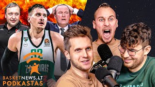 Princesė „Žalgiris” įtampa dėl Maksvyčio ir purvai feisbuke  BasketNewslt podkastas [upl. by Foss]