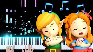 Ballad of the Wind Fish but its a little much The Legend of Zelda Links Awakening Piano Cover [upl. by Alac]