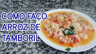 Como Faço o Arroz de Tamboril [upl. by Aliled]