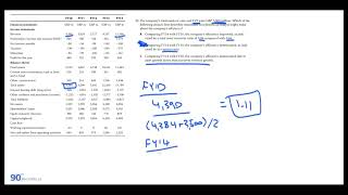 2023 CFA Level 1  FSA  Learning Module 21  Financial Analysis Techniques EOC Questions [upl. by Feldt]