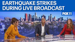 GDLA reacts to earthquake happening live [upl. by Letha649]