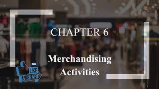 Ch 6 Merchandising ActivitiesUrduHindi [upl. by Ury]