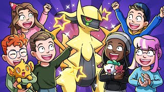 We Caught Every Gen 4 Shiny Pokemon in 24 Hours [upl. by Attennek]