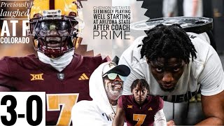 Chamon Metayer GOES OFF For Arizona State After Previous Coach Prime BUFFS Disrespect Here [upl. by Chavey]