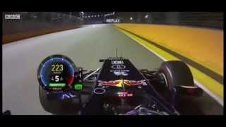 F1 2011 Singapore Q3  S Vettel Pole Lap 144381 [upl. by Auberta414]